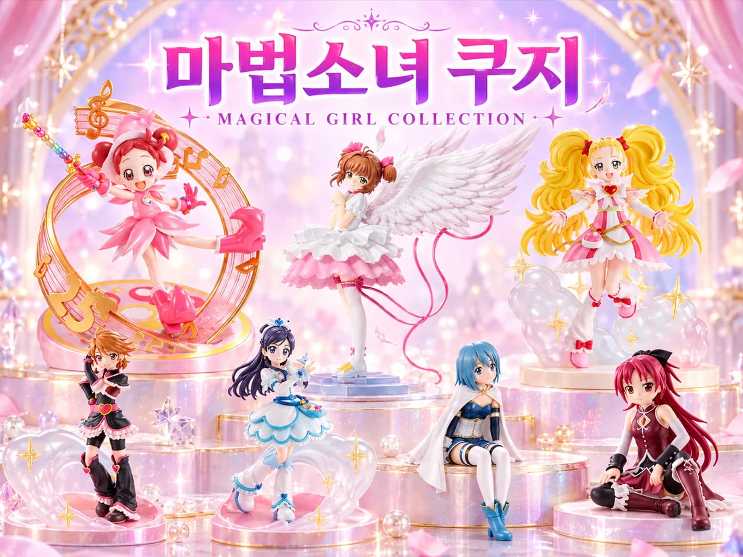마법소녀 특집 (카캡체x도레미x프리큐어x마마마)